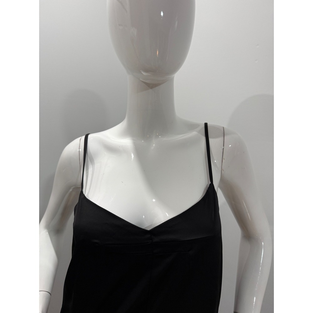 Commense Semi-Sheer Vacation Long Dress Black size S - Picture 6 of 9